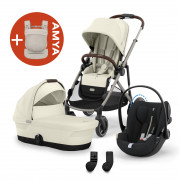 eGazelle 3in1 +AMYA - Seashell Beige/Moon Black Seashell Beige/Moon Black